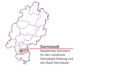 Schulamtsbezirk Staatliches Schulamt in Darmstadt