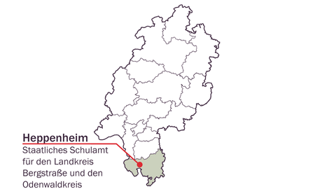 Schulamtsbezirk Staatliches Schulamt in Heppenheim