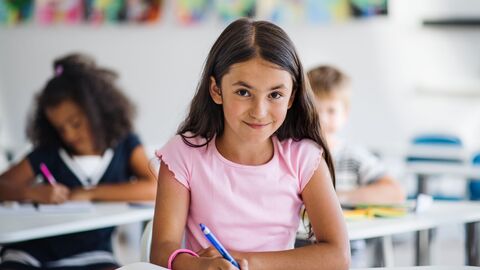 Spanisch Schülerinnen und Schüler im Unterricht