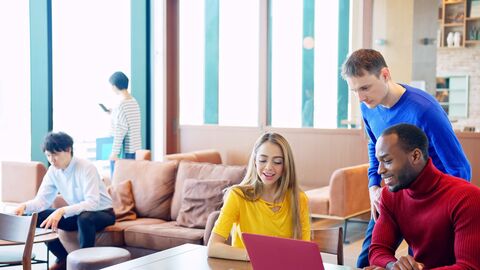 Anmeldung zur Beratung Büro, in dem Beratungsgespräche stattfinden